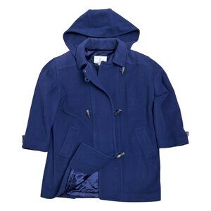 LONDON FOG Wool & Cashmere Vintage Designer Long Trench Pea Coat Womens 12